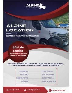 Location de camion benne avec coffre 2
